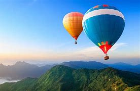 Balloon Hot Air Nature Mountains